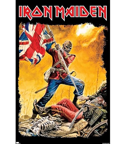 IRON MAIDEN ポスター The Trooper 1984年 m88087166010_1.jpg